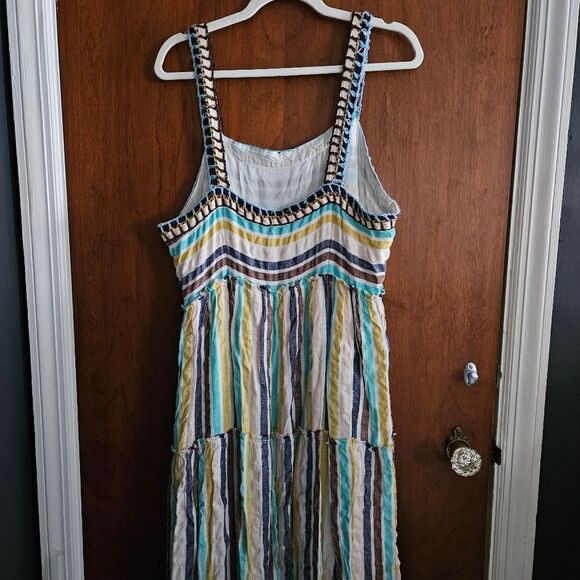 Anthropilogie Linen Maxi Dress - Picture 6 of 9